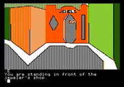 Tracer Sanction, The for Apple II - You'll need to visit the jewel shop a few times...
