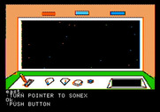 Tracer Sanction, The for Apple II - Flying to a destination.