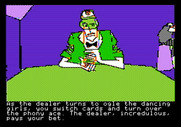 Tracer Sanction, The for Apple II - Cheating at cards...