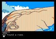 Tracer Sanction, The for Apple II - I found a rope!