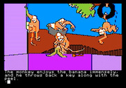 Tracer Sanction, The for Apple II - A banana peel could be useful later...