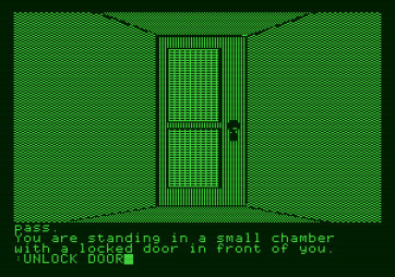 The Tracer Sanction for Apple II - Should I open this door?