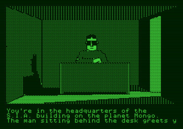The Tracer Sanction for Apple II - The game starts here...