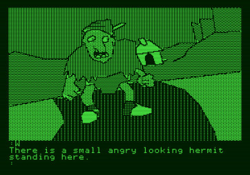 The Tracer Sanction for Apple II - A small angry hermit is here!