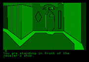 Tracer Sanction, The for Apple II - A jewel shop...you'll need to visit here a few times.
