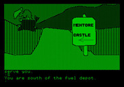 Tracer Sanction, The for Apple II - Castle, this way...