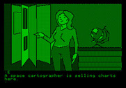 Tracer Sanction, The for Apple II - It's recommended that you buy a chart...