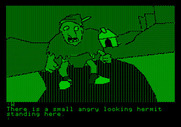 Tracer Sanction, The for Apple II - A small angry hermit is here!