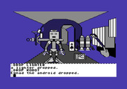 Tracer Sanction, The for Commodore 64 - You can leave items in the cargo room on the ship.