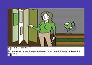 Tracer Sanction, The for Commodore 64 - Buying a chart is recommended.