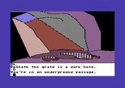 Tracer Sanction, The for Commodore 64 - An underground passage!