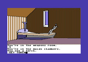 Tracer Sanction, The for Commodore 64 - A torch! Now that could be useful, I'm sure...