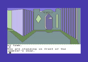 Tracer Sanction, The for Commodore 64 - You'll need to visit the jewel shop a few times to sell stuff.
