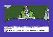 Tracer Sanction, The for Commodore 64 - Would you like to place a bet?