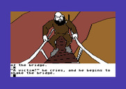 Tracer Sanction, The for Commodore 64 - The path north appears to be blocked.