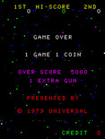 Cosmic Alien for Arcade - Game attract mode.