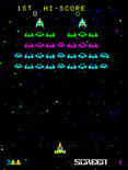 Cosmic Alien for Arcade - Game start.