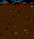 Moon War for Arcade - Attempting to shoot down some enemies...
