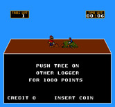 Timber for Arcade - Part of the game instructions.