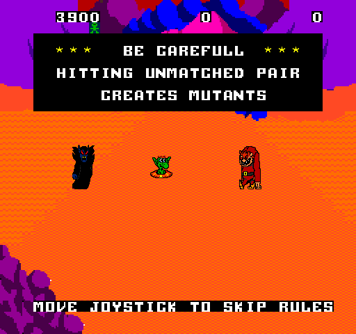 Wacko Arcade Screenshot: On to the next level; mutant creatures are now possible!