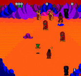Wacko for Arcade - Game start; shoot creatures in pairs to make them disappear.