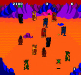 Wacko for Arcade - Lots more creatures appear!