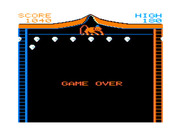 Clowns and Balloons for TRS-80 Color Computer - Game over.