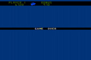 Pacific Coast Highway for Atari 8-bit - Game over.