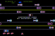Pacific Coast Highway for Atari 8-bit - Demo screen 2.