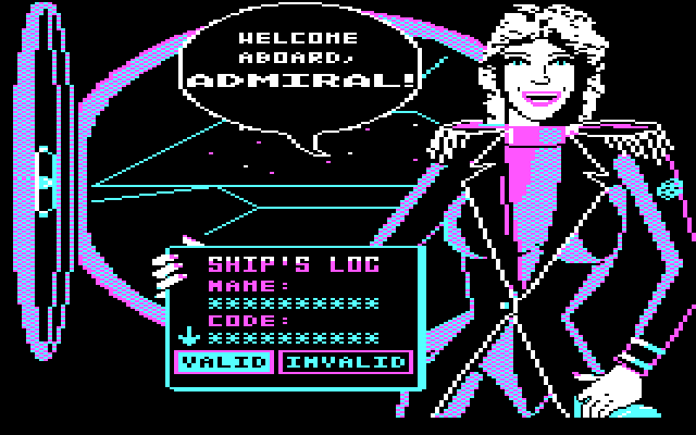 Aliants: The Desperate Battle For Earth! IBM PC/Compatibles Screenshot: Welcome aboard!