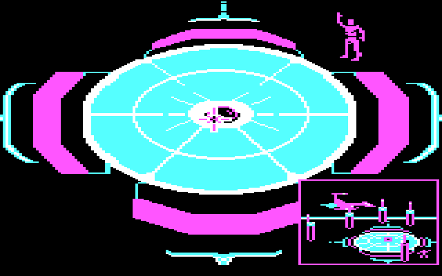 Aliants: The Desperate Battle For Earth! IBM PC/Compatibles Screenshot: Almost landed!