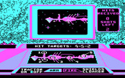 Aliants: The Desperate Battle For Earth! for IBM PC/Compatibles - Attacking a ship in the simulator.