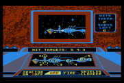 Aliants: The Desperate Battle For Earth! for Atari 8-bit - Simulator, round 1; hit the targets!