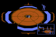 Aliants: The Desperate Battle For Earth! for Atari 8-bit - Almost landed...