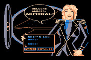 Aliants: The Desperate Battle For Earth! for Atari 8-bit - Welcome aboard, admiral!