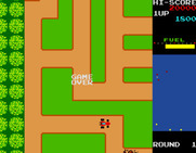 Rally-X for Arcade - Game over.