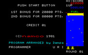 Rally-X for Sharp X1 - Press start button to begin!