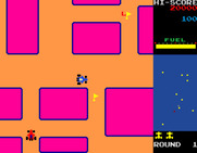 New Rally-X for Arcade - Collect the flags, but don't crash into red cars...