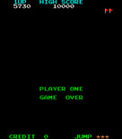 Amidar for Arcade - Game over.