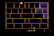 Amidar for Atari 2600 - Game start.