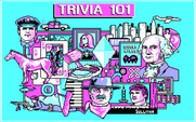 Trivia 101: The Introductory Course for IBM PC/Compatibles - Title screen.