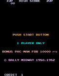 Pac-Man Plus for Arcade - Press start button to begin...