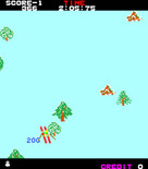 Alpine Ski for Arcade - Nearly crashing into a tree!