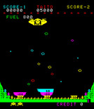 Lunar Rescue for Arcade - Game start.