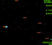 Moon Shuttle for Arcade - Some rapidly  moving rockets attack now.