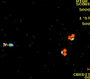 Moon Shuttle for Arcade - Some enemies appear...