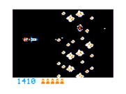 Moon Shuttle for TRS-80 Color Computer - Some more asteroids to blast through...