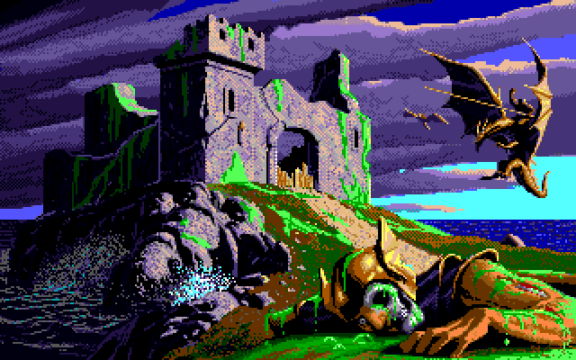 DragonStrike Amiga Screenshot: Mission completed!