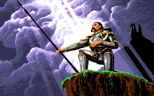 DragonStrike Amiga Screenshot: I have been promoted!