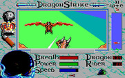 DragonStrike for Amiga - Attacking an opponent...